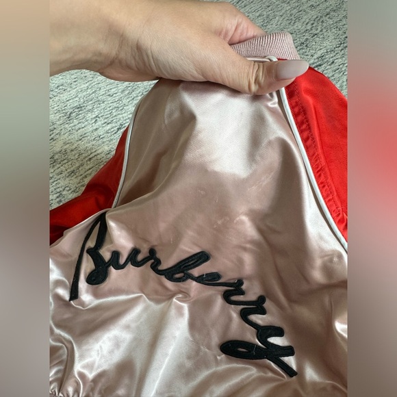 Burberry children’s bowling varsity jacket, size 8 pre owned - Picture 2 of 11